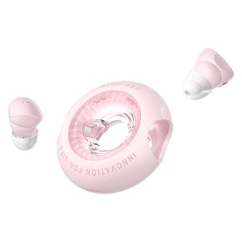 Casti True Wireless, Bluetooth 5.3, IPX4, Hi-Fi sound, Type-C - Vention Tiny T17 (NBRP0) - Pink