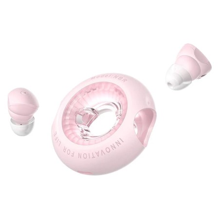 Casti True Wireless, Bluetooth 5.3, IPX4, Hi-Fi sound, Type-C - Vention Tiny T17 (NBRP0) - Pink