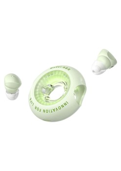 Casti True Wireless, Bluetooth 5.3, IPX4, Hi-Fi sound, Type-C - Vention Tiny T17 (NBRG0) - Green