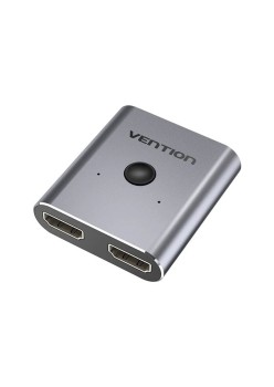 Adaptor 2x HDMI, 4Kat60Hz - Vention - HDMI Switcher (AFUH0) - Silver