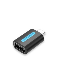Adaptor Type-C la USB 2.0, cu Functia OTG, 480Mbps - Vention (CDTB0) - Black