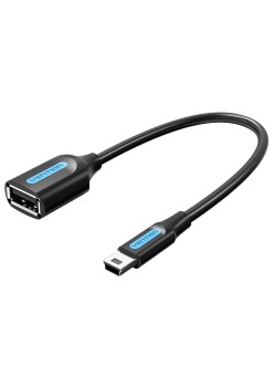 Adaptor OTG, USB-B la USB 2.0, 480Mbps, 0.15m - Vention (CCTBB) - Black