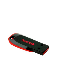Stick de Memorie 16GB, USB 2.0 - SanDisk (SDCZ50-016G-B35) - Black / Red