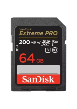 Card de Memorie, 64GB, MicroSDXC - SanDisk Extreme Pro (SDSDXXU-064G-GN4IN) - Grey