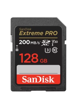Card de Memorie, 128GB, MicroSDXC - SanDisk Extreme Pro (SDSDXXD-128G-GN4IN) - Grey