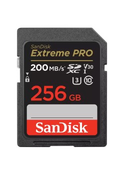 Card de Memorie, 256GB, MicroSDXC - SanDisk Extreme Pro (SDSDXXD-256G-GN4IN) - Grey