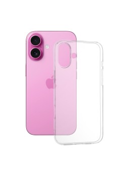 Husa pentru iPhone 16 Plus - Techsuit Clear Silicone [Big Lens Hole] - Transparent