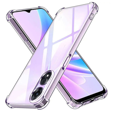 Husa Antisoc compatibila Oppo A58 5G / A78 5G, PRO AirBag, Clear