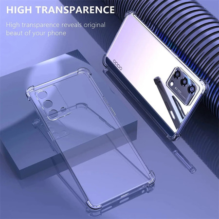 Husa Antisoc compatibila Oppo Reno10 / Reno10 Pro, PRO AirBag, Clear
