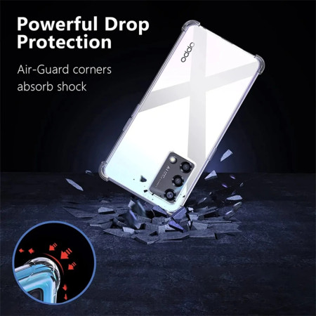 Husa Antisoc compatibila Oppo Reno10 / Reno10 Pro, PRO AirBag, Clear