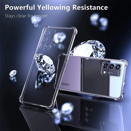Husa Antisoc compatibila Oppo Reno10 / Reno10 Pro, PRO AirBag, Clear