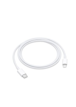 Cablu de Date USB-C la Lightning, 1m - Apple A2561 (MUQ93ZM/A) - White