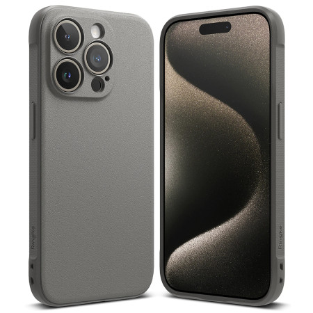 Husa pentru iPhone 15 Pro, Ringke Onyx, Gray