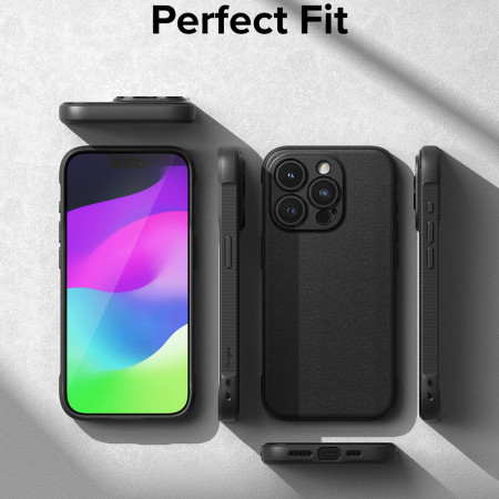Husa pentru iPhone 15 Pro, Ringke Onyx, Gray