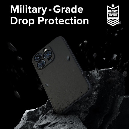 Husa pentru iPhone 15 Pro, Ringke Onyx, Gray