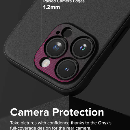 Husa pentru iPhone 15 Pro, Ringke Onyx, Gray