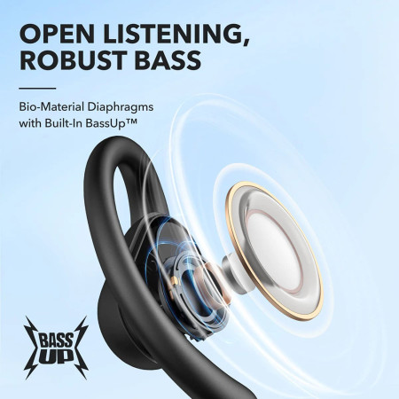Casti Bluetooth Wireless, IPX5, Anker SoundCore V30i, Black