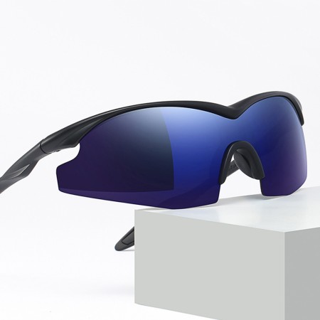 Ochelari pentru Ciclism - Techsuit (1806) - Black / Orange Yellow