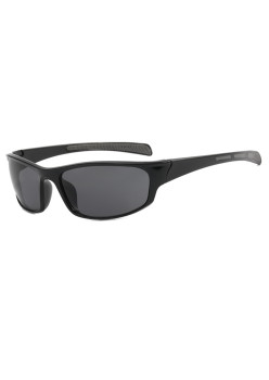 Ochelari pentru Ciclism, tip Sport, Protecție pentru Nas, Dreptunghiular, Black