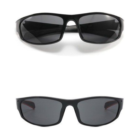 Ochelari pentru Ciclism, tip Sport, Protecție pentru Nas, Dreptunghiular, Black