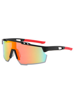 Ochelari pentru Ciclism, tip Sport, Protecție pentru Nas, Black / Orange