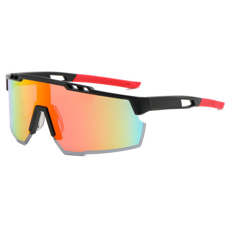 Ochelari pentru Ciclism, tip Sport, Protecție pentru Nas, Black / Orange