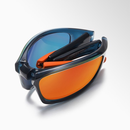 Ochelari pentru Ciclism, Pliabili - Techsuit (24101) - Black / Orange