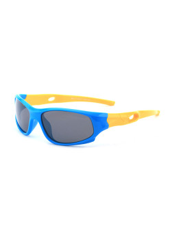 Ochelari de Soare pentru Copii cu Protectie UV tip Sport, Blue / Yellow