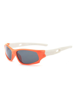 Ochelari de Soare pentru Copii cu Protectie UV tip Sport, Orange / White