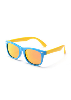 Ochelari de Soare pentru Copii cu Protectie UV, Blue / Yellow / Orange