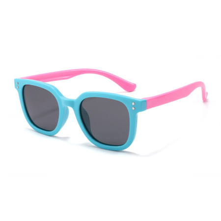 Ochelari de Soare Polarizati pentru Copii cu Protectie UV, Lake Blue / Pink