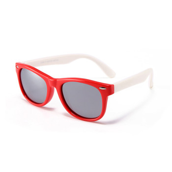 Ochelari de Soare pentru Copii cu Protectie UV, Red / White / Mercury