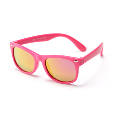 Ochelari de Soare pentru Copii cu Protectie UV, Pink / Pink