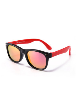 Ochelari de Soare pentru Copii cu Protectie UV, Black / Pink