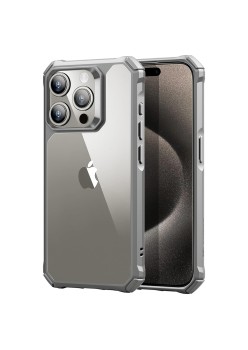 Husa pentru iPhone 15 Pro Max - ESR Air Armor - Clear Grey
