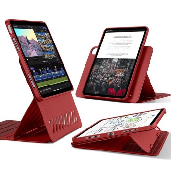 Husa pentru iPad Air 13 (2024) - ESR Shift Magnetic - Red