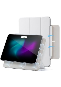 Husa pentru iPad Air 13 (2024) - ESR Rebound Magnetic - White