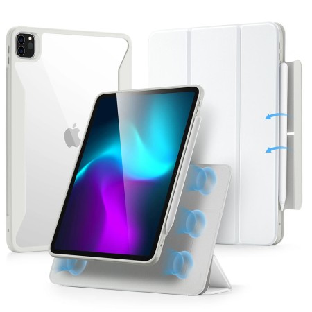 Husa pentru iPad Pro 11 (2024) - ESR Rebound Hybrid - White