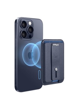 Portofel pentru Telefon cu Functie de Suport Birou - ESR - Blue Titanium