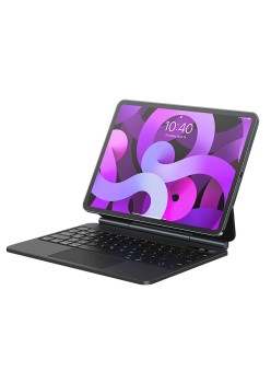 Husa pentru iPad 10 (2022) 10.9 - Baseus Brilliance Magnetic Keyboard Case Digital Display (ARJK020013) - Gray