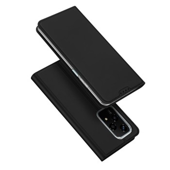 Husa Flip Honor 200 Lite, Dux Ducis Skin Pro, Smart Pro Magnet, Negru