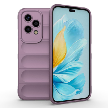 Husa Antisoc pentru Honor 200 Lite, Margini Striate, Magic Shield, Purple