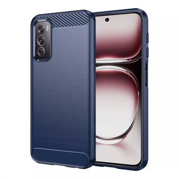 Husa Carbon Anti-Soc pentru Oppo Reno 12 Pro Premium, Tech Protects, Blue