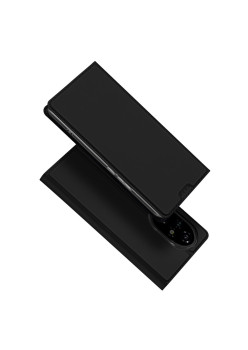 Husa Flip Honor 200 Pro, Dux Ducis Skin Pro, Smart Pro Magnet, Negru