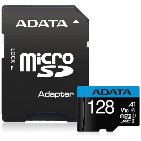 Card de Memorie MicroSDHXC 128GB - Adata (AUSDX128GUICL10A1-RA1) - Black