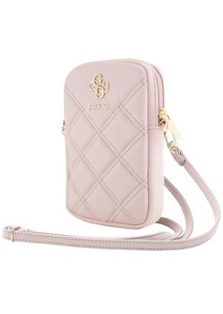 Borseta cu Fermoar pentru Telefon - Guess (GUWBZPSQSSGP) - Pink