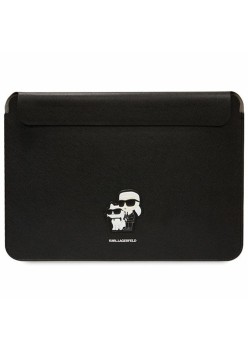 Husa pentru Laptop, 14", Magnetica - Karl Lagerfeld (KLCS14SAKCPMK) - Black KarlandChaoupette