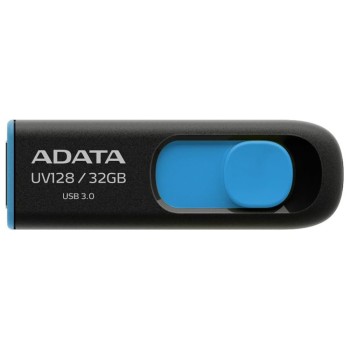 Stick de Memorie 32GB - Adata (AUV128-32G-RBE) - Black / Blue