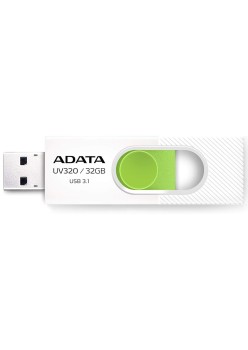 Stick de Memorie 32GB - Adata (AUV320-32G-RWHGN) - White / Green