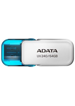Stick de Memorie 64GB, USB 2.0 - Adata (AUV240-64G-RWH) - White